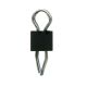 20-313145 PCB Test Point - Loop Terminal Assembly for 1.32mm dia. Hole Long Tail - Black