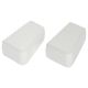 Hand held controller case 94 x 61 x 27 White Fire Retardant ABS 75-1799