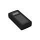 Hand-Held Veronex Case 120 x 60 x 30mm with Membrane recess and LCD window in Black part number 75-237428