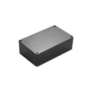 General Purpose enclosure 180 x 110 x 49 in Black Fire Retardant ABS Part No. 75-2861