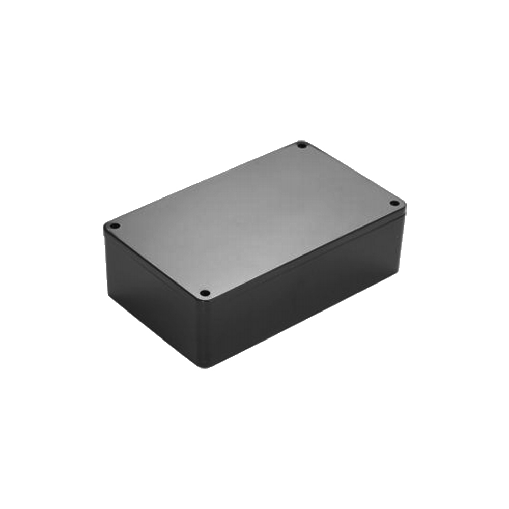 General Purpose enclosure 180 x 110 x 49 in Black Fire Retardant ABS Part No. 75-2861